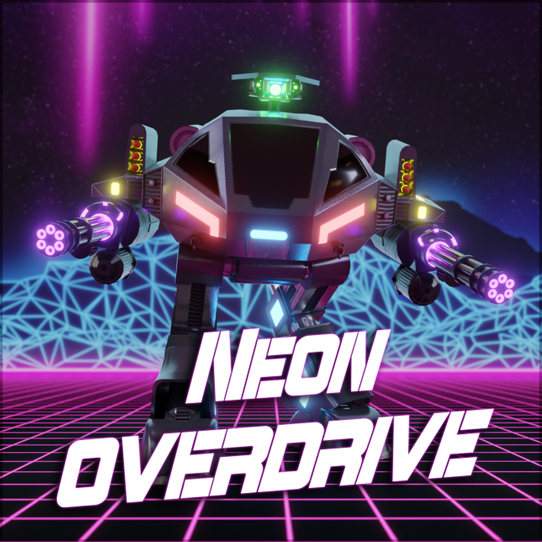 Neon Overdrive - A.R.G.U.S. boss robot